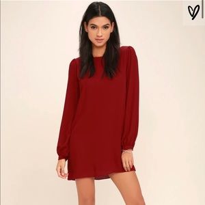 Lulu’s red dress